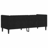 Sofa Black 194 x 74.5 x 70.5 cm Velvet 42013024