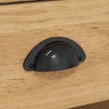 Bedside Cabinet with Drawer BODO Honey Brown 53 x 38.5 x 67 cm 42023478