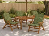 4-Piece High Back Bhair Cushions GEMERT 4 pcs 100% Polyester 945928