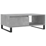 Coffee Table Concrete Grey 90x60x35 cm Engineered Wood 827072