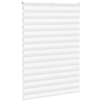 ZNTS Zebra Blind White 165x200 cm Fabric Width 160.9 cm Polyester 4014794