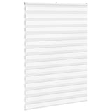 ZNTS Zebra Blind White 165x200 cm Fabric Width 160.9 cm Polyester 4014794