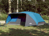 Family Tent with Porch 6-Person Blue Waterproof 94419