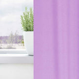 Blackout Curtains Purple Polyester 4107492