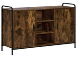 Sideboard Smoked Oak 98.5 x 33 x 81 cm Engineered Wood 8013850