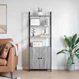 Book Cabinet Grey Sonoma 60 x 24 x 161 cm Engineered Wood 883859