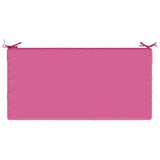 Seat Cushion SOEST 100% Polyester Pink 120 x 80 x 15 cm 944319