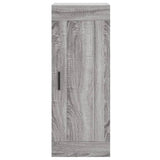 Highboard Grey Sonoma 34.5x34x180 cm Engineered Wood 3200471