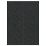 Wall-Mounted Cabinet Black 66 x 34.5 x 90 cm Engineered Wood 898736
