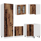 14 Piece Kitchen Cabinet Set "Kalmar" Old Wood Engineered Wood 3314979
