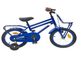 Kids Bike 16 Inches for 4-6 Years Old Dark Blue 42009285