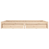 3103533 Bed Frame without Mattress with Drawers 200x200 cm