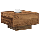 ZNTS Coffee Table, Old Wood, 55x55x31 cm, Engineered Wood 862991