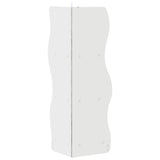 Corner Shelf Concrete Grey 34 x 33 x 102 cm Engineered Wood 899939