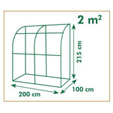 ZNTS Nature Tunnel Greenhouse 200x100x215 cm 428494