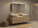 Bathroom Furniture Set 4 pcs Sonoma Oak 3406977
