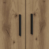 Storage Bed Frame Artisan oak 100 x 200 cm Engineered wood 3335188