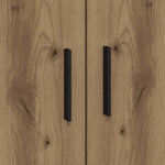 Storage Bed Frame Artisan oak 90 x 190 cm Engineered wood 3335212