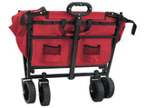 Folding Hand Trolley Red 105 x 56.5 x 116 cm Oxford Cloth 42020665