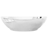Wash Basin 40x33x13.5 cm Ceramic Silver 143473