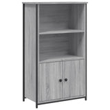 Highboard Grey Sonoma 62x32x103.5 cm Engineered Wood 834218