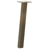 Coffee Table Legs 4 pcs Natural Steel 42 cm Steel 4012491