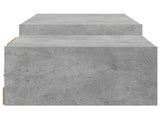 Wall-mounted TV Cabinet Wall-Mounted Concrete Grey 8006008