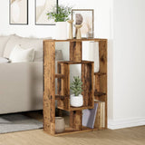 Bookcase Old Wood 63x20x90 cm Engineered Wood 858145