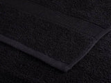 Premium Bath Towels "SOLUND" 4 pcs Black 100x150 cm 600 gsm 137432