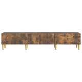 TV Cabinet Smoked Oak 147 x 34.5 x 30 cm Engineered Wood 894710