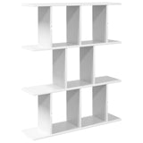 Wall Shelf White 102 x 20 x 96 cm Engineered Wood 8012212