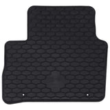 Car Mat 4 pcs Black suitable for Nissan QASHQAI 2021- Rubber 42029122