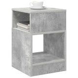 End Table 2 pcs Concrete Grey 30.5 x 30 x 45 cm Engineered Wood 890903