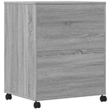 Printer Stand with Wheels Grey Sonoma 60x48x74 cm 840637