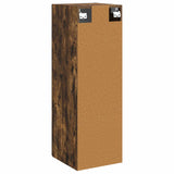Wall-mounted Bathroom Cabinet Smoked Oak 33 x 34.5 x 100 cm 890527