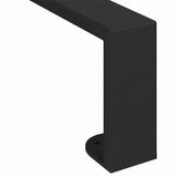 Furniture Feet 12 pcs Black 341 x 40.5 x 100 mm Iron 864809