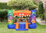 Bouncy Castle Inflatable Basket Trampoline Slide Monster Design 180 x 250 x 175 T3398P347540
