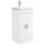 Bathroom Vanity with Sink White 42 x 40 x 84.5 cm 890672