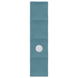 Bed Tunnel for Kids Loft Bed 2 pcs Light Blue Polyester 893703