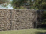 Gabion Basket with Cover 100x50x100 cm Galvanised Iron 3295142