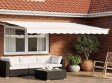 Electric Retractable Awning White 3 x 2 m 3419887