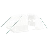 Greenhouse with Steel Frame White 16 m 4x4x2 m 3188072