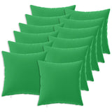 Cushion with Pillow HEERLEN 12 pcs Green Polyester 926658