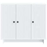 Sideboard White 89 x 34.5 x 80 cm Engineered Wood 893955