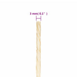 Rope 100% Sisal 3 mm 1000 m 155006