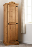 ZNTS Corona 1 Door Wardrobe 100-101-064