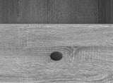 TV Cabinet Grey Sonoma 102 x 34.5 x 50 cm Engineered Wood 895601