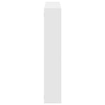 ZNTS Wall Cube Shelf 12 Compartments White Engineered Wood 860004