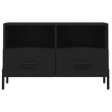 TV Cabinet Black 80x36x50 cm Engineered Wood 828981