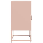 ZNTS Bedside Cabinet Pink 36x39x78 cm Cold-rolled Steel 853411